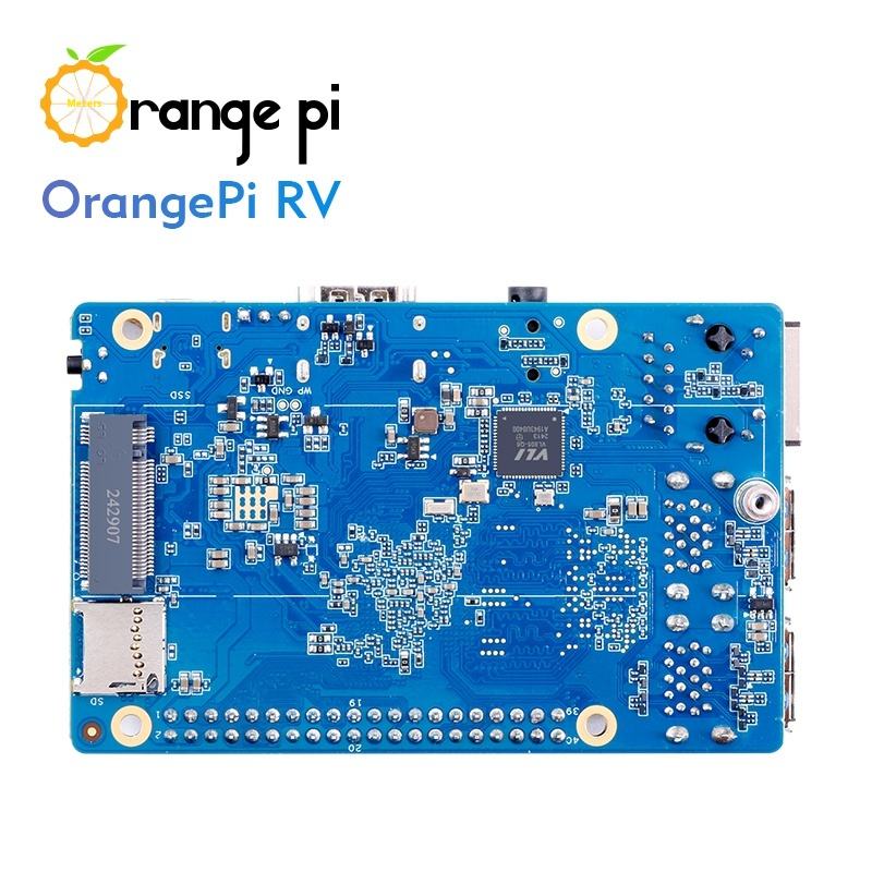 Orangepi RV 64-Bit Quad-Core Risc-V Architecture Development Board with Gigabit Ethernet for Kit-Based Projects