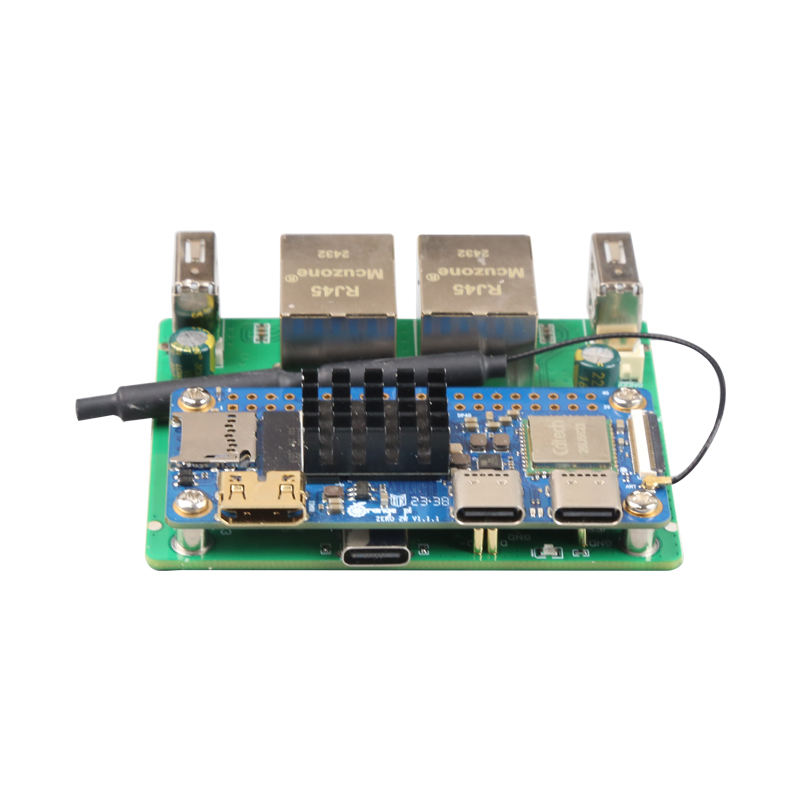 Orange Pi Zero2 W Dual Network Development Board with Dual USB HOST Top Pin Power Supply Communication Features-Orange
