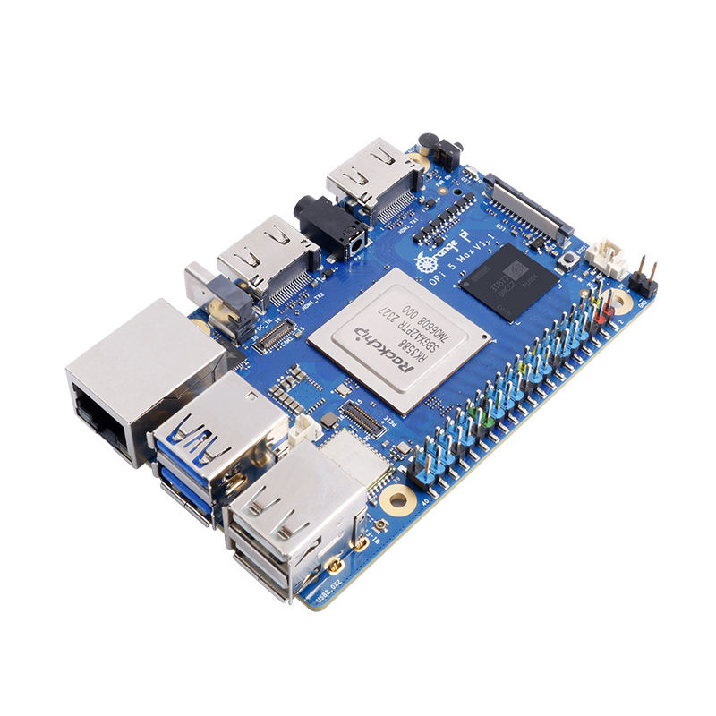 Orange Pi 5 MAX Development Board RK3588 On-Board WiFi & 2.5G High-Speed Network Port Board Kit Included