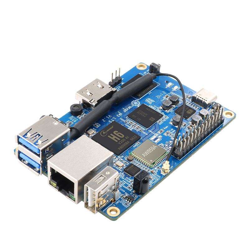 Orange Pi 3+ Shell Kit with 2GB LPDDR3 Allwinner H6 Development Board Long Term Support (LTS)