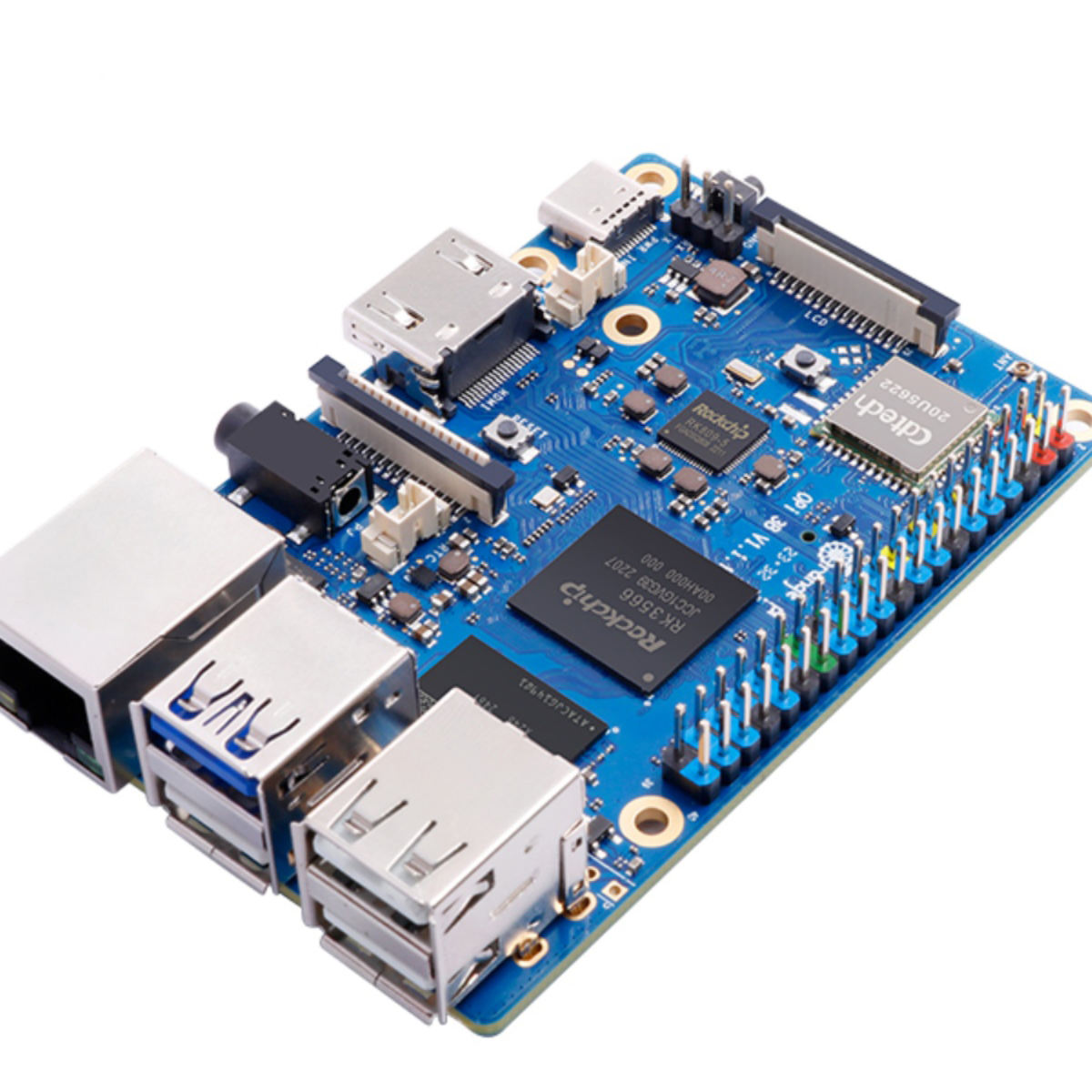Orange Pi 3B development board Orange Pi 3B quad core RK3566 supports eMMC module Orange Pi 3B