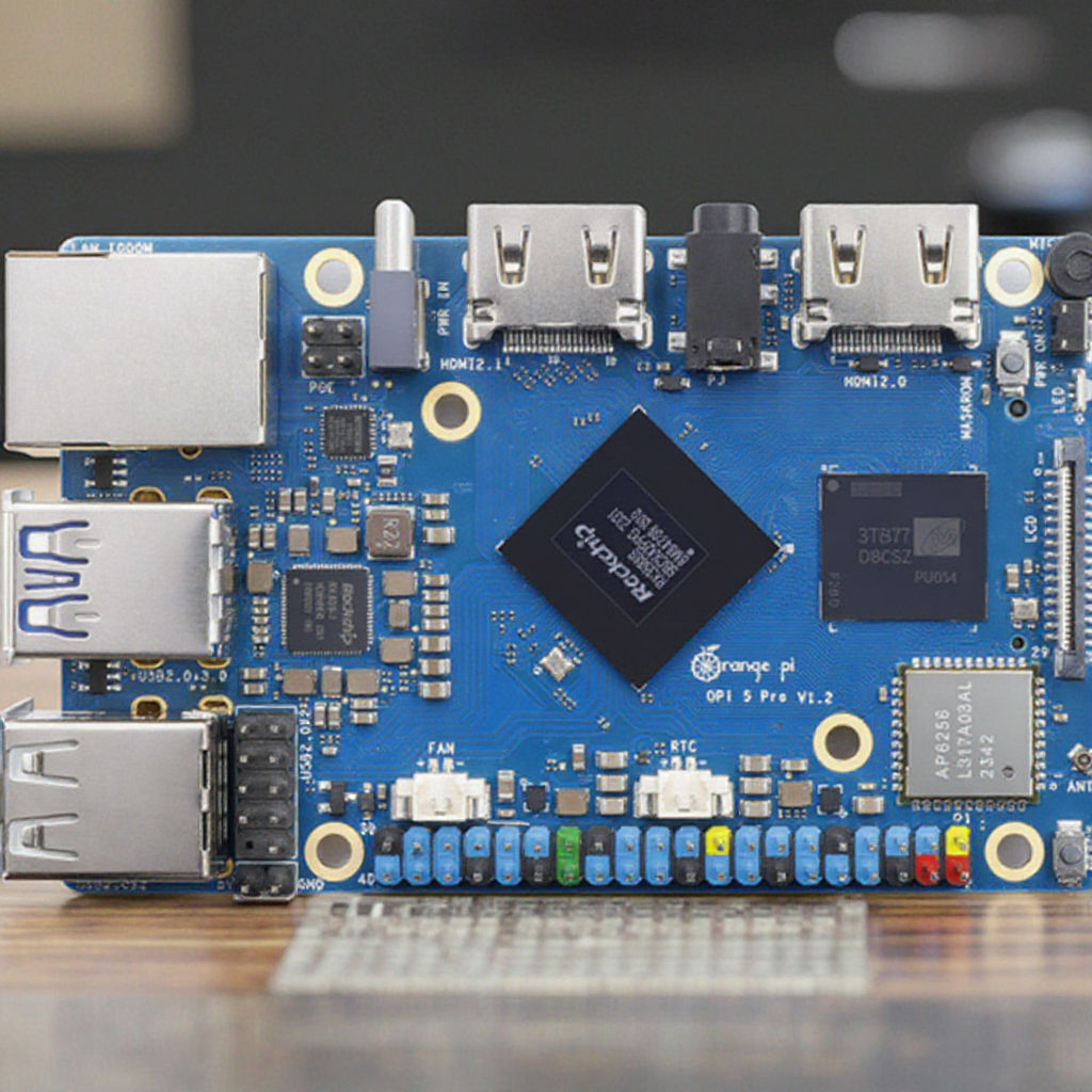 Factory Supply Orange Pi 5 Pro Development Board RK3588S Rockchip with 4GB 8GB 16GB 32GB LPDDR5 Android OS