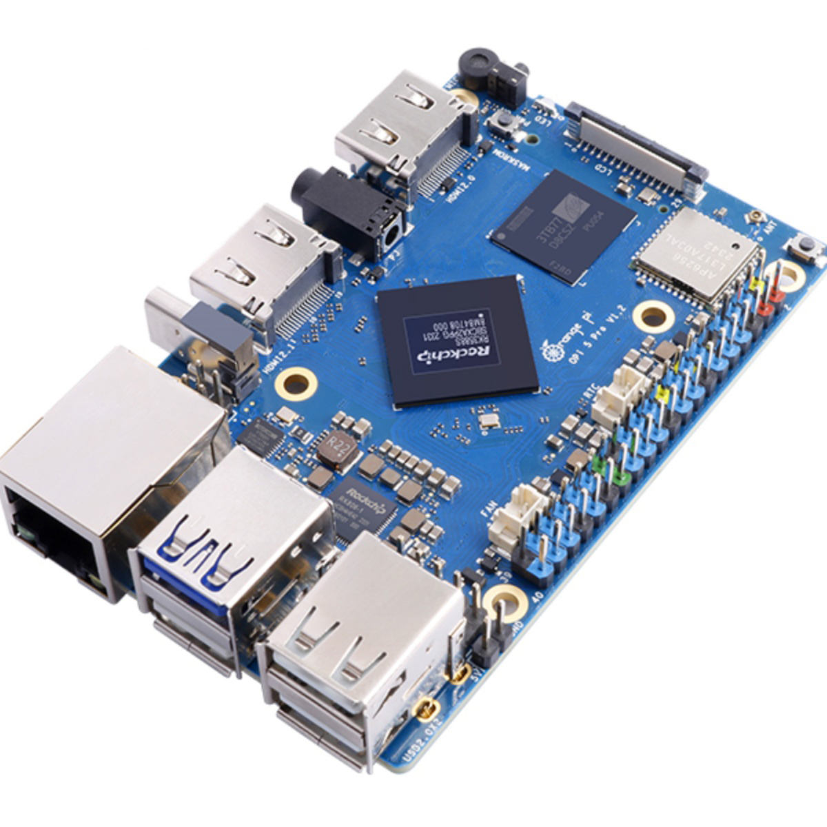 Factory Supply Orange Pi 5 Pro Development Board RK3588S Rockchip with 4GB 8GB 16GB 32GB LPDDR5 Android OS