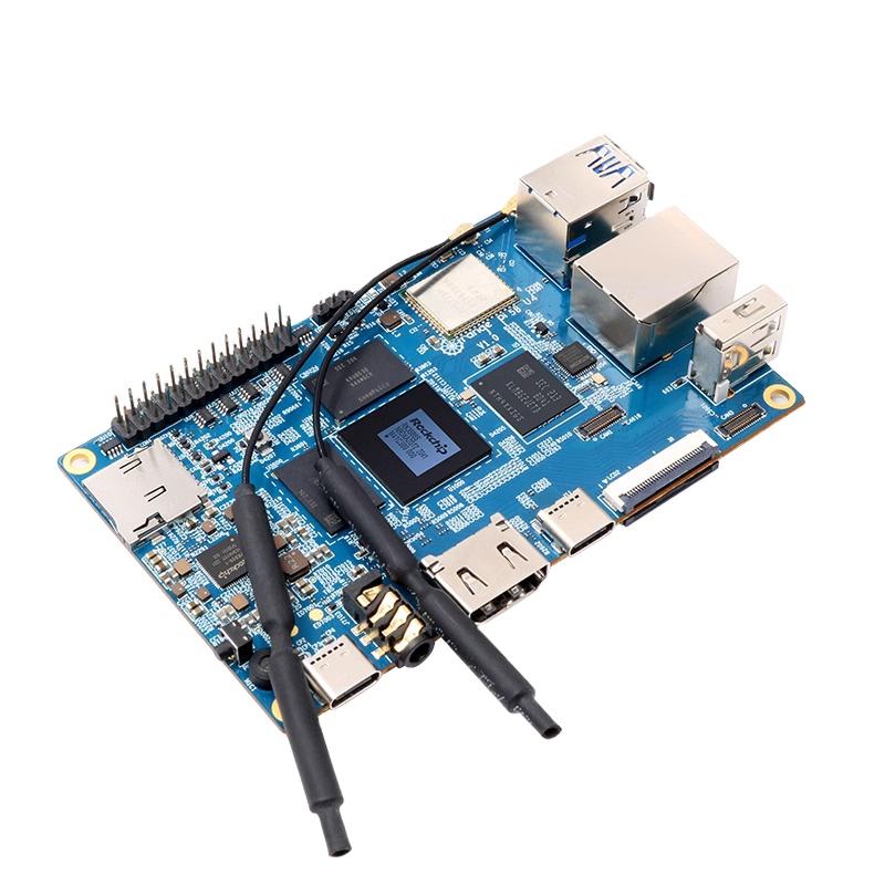 Original factory supply orange pi 3 Allwinner H6 chip motherboard 2G memory 8G storage card computer Android development board