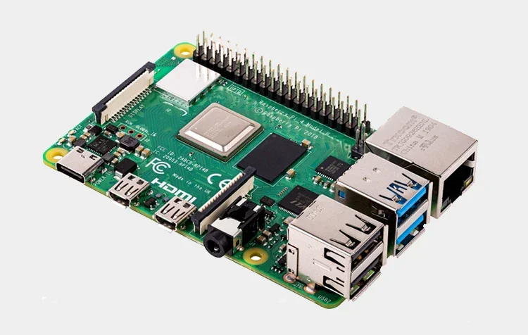 Original Raspberry Pi 4 Model B Development Board 4GB/8GB RAM 1.5GHz Quad-Core CPU 64-bit Supports WIFI & for Bluetooth 5.0