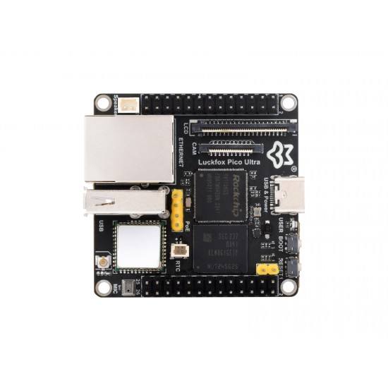 Luckfox Pico Ultra RV1106 Development Board Integrating for ARM Cortex-A7 RISC-V MCU NPU ISP Processors Linux Micro Kit