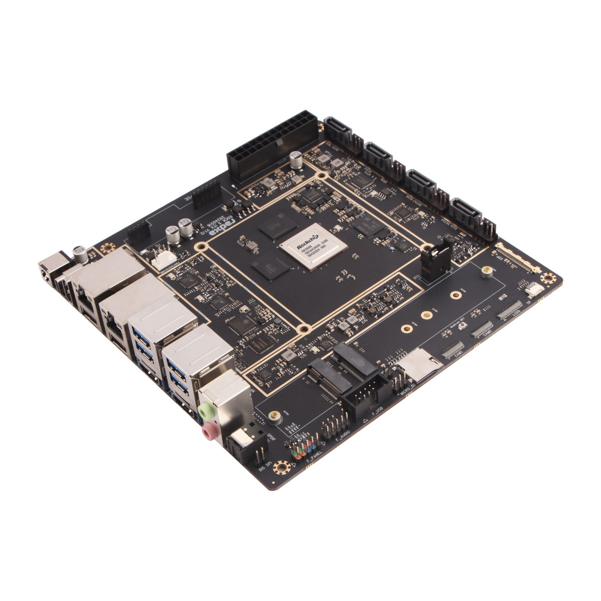 Renesas Radxa ROCK5 ITX RK3588 Development Board Mini ITX Motherboard with Eight-Core CPU Single Board Computer