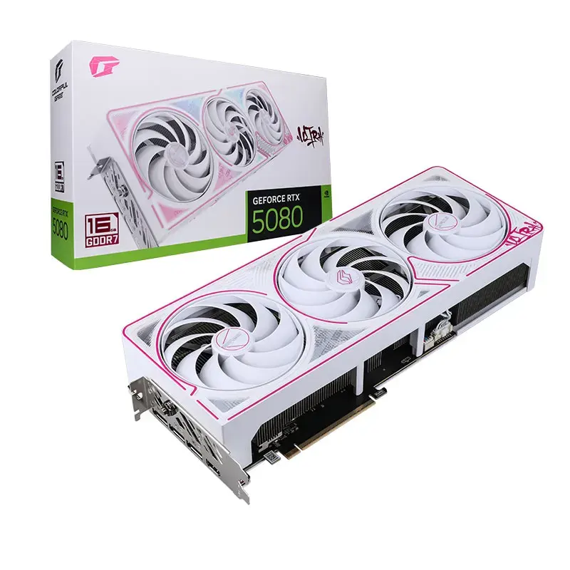 Hot Selling Brand New White GeForce RTX 5080 16G Igame for Game and Design