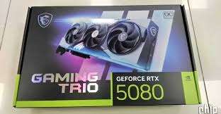 MSI GeForce RTX 5080 16G GAMING TRIO OC WHITE G5090-32GTC 32GB GDDR7 512-bit PCIe 5.0 Desktop Graphics Card