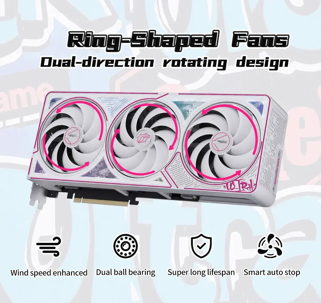 Hot Selling Brand New White GeForce RTX 5080 16G Igame for Game and Design