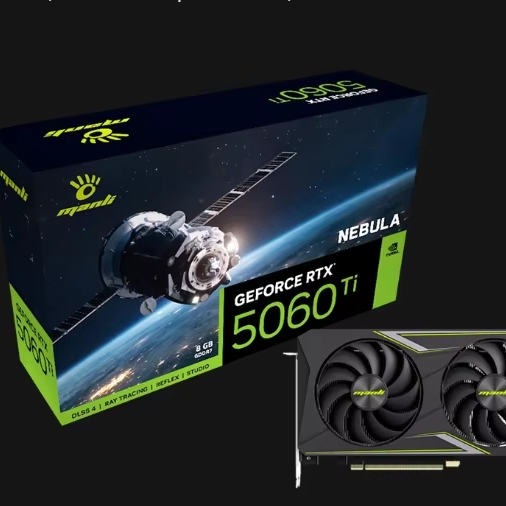 NIVIDIA Manli Nebula GeForce RTX 5060 Ti 8GB GDDR7 NEW