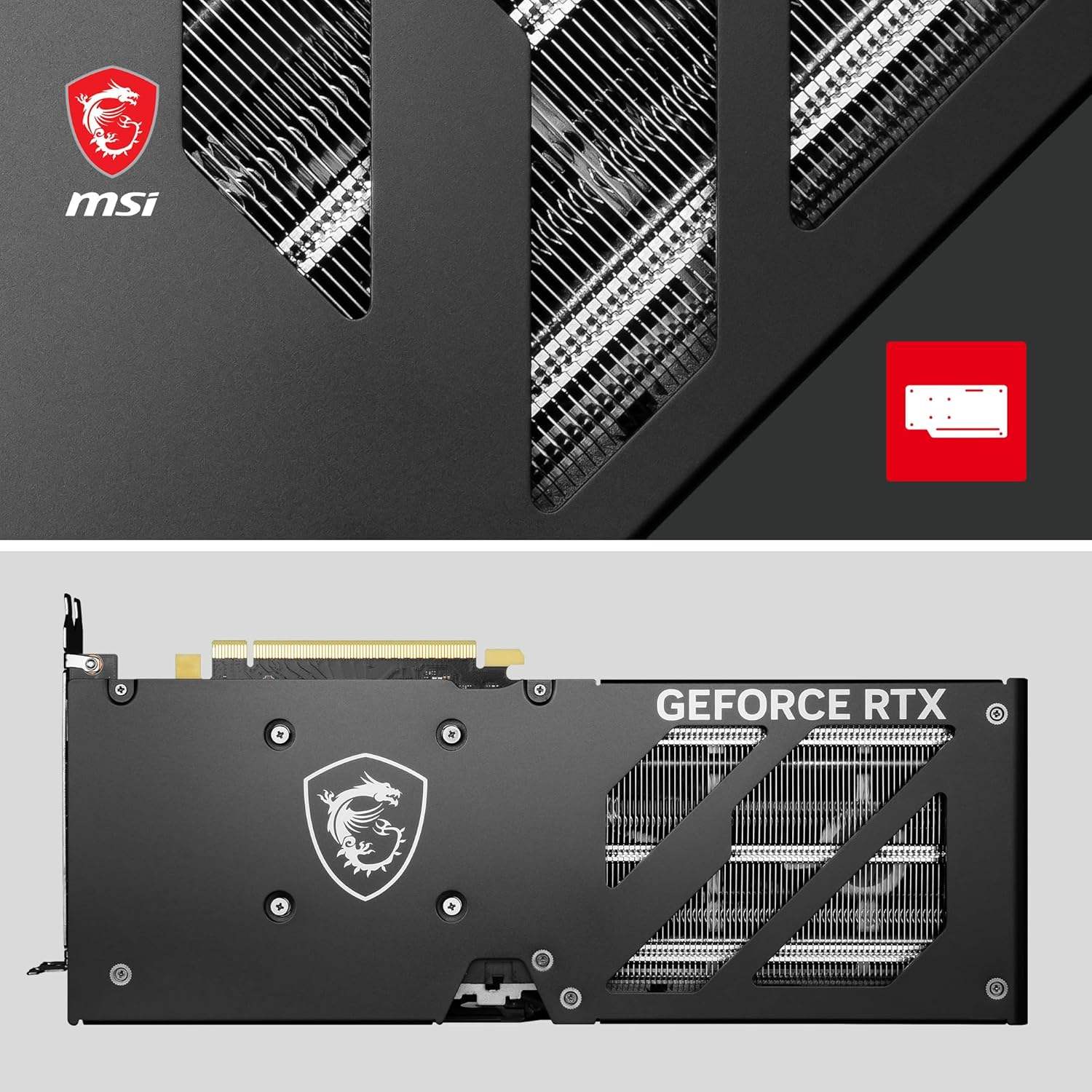 MSI GeForce RTX 4060 Ti GAMING X SLIM OC 16GB GDDR6 Graphics Card GDDR6 128bit 18000MHz