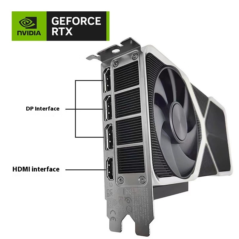 Nvidia RTX 4060Ti professional graphics card reference version AI deep learning FE modeling rendering gaming e-sports editing
