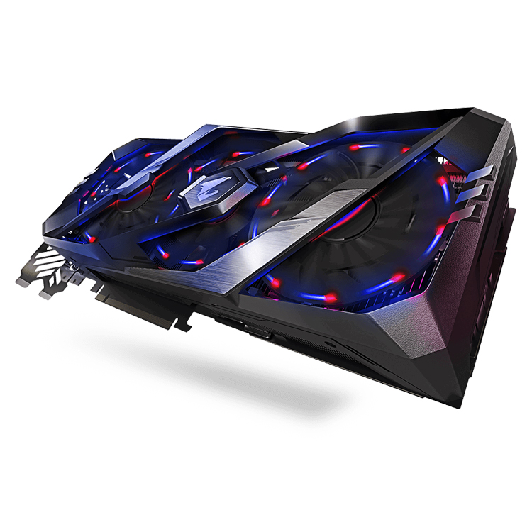 GIGABYTE AORUS GeForce RTX 2070 8G Used Gaming Graphics Card with GeForce RTX 2070 GPU and 8GB GDDR6 256-bit Memory Interface
