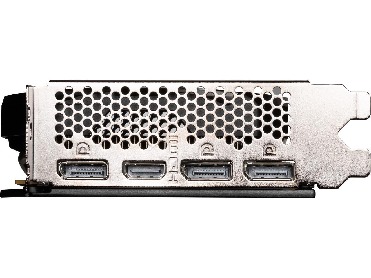 MSI Ventus GeForce RTX 4060 8GB GDDR6 PCI Express 4.0 X8 ATX Video Card RTX 4060 VENTUS 2X BLACK 8G OC