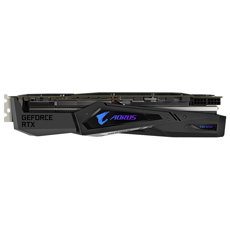 GIGABYTE NVIDIA AORUS GeForce RTX 2080 SUPER 8G Used Gaming Graphics Card with 8GB GDDR6 256-bit Memory