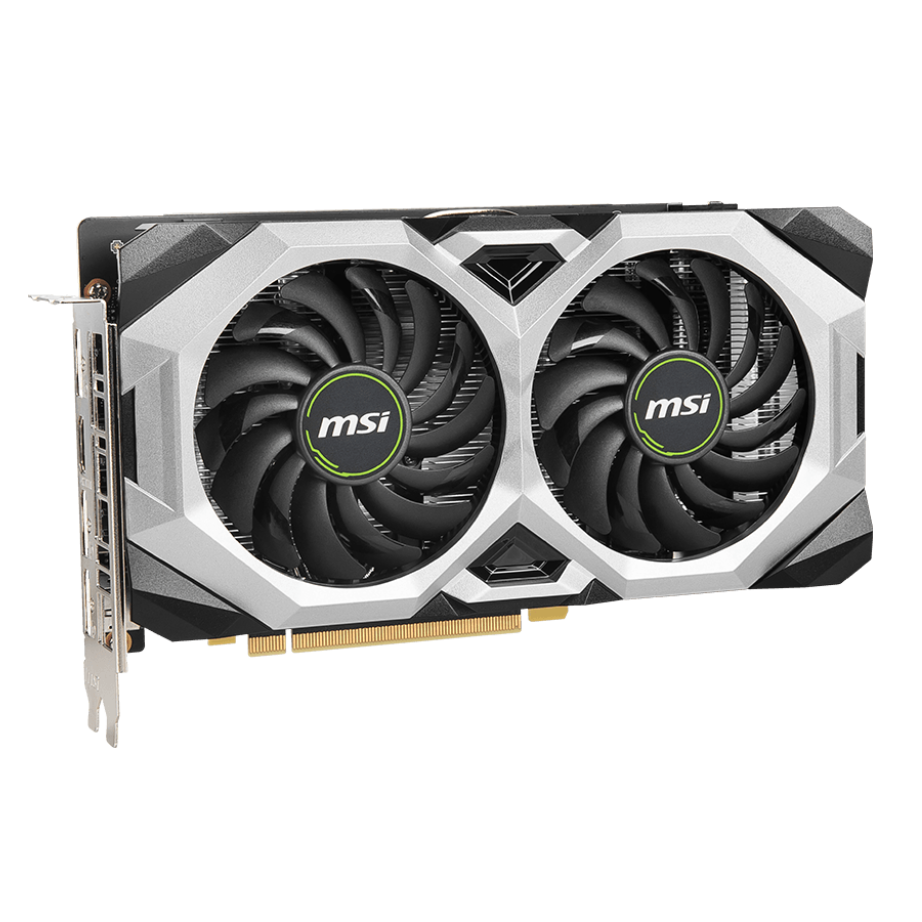 MSI Graphics Card RTX 2060 VENTUS GP OC 6G GDDR6 192-bit 14Gbps Gaming Graphics Card for Desktop