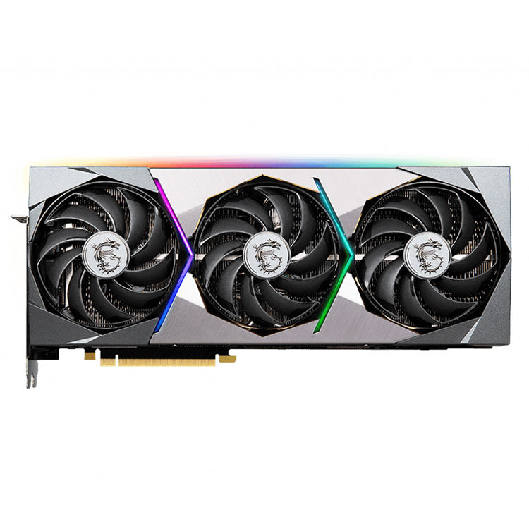 MSI NVIDIA GeForce RTX 3080 SUPRIM X 12G LHR Used Gaming Graphics Card GDDR6X RTX 3060 Ti 3070 3080 3090 Series RTX 3080