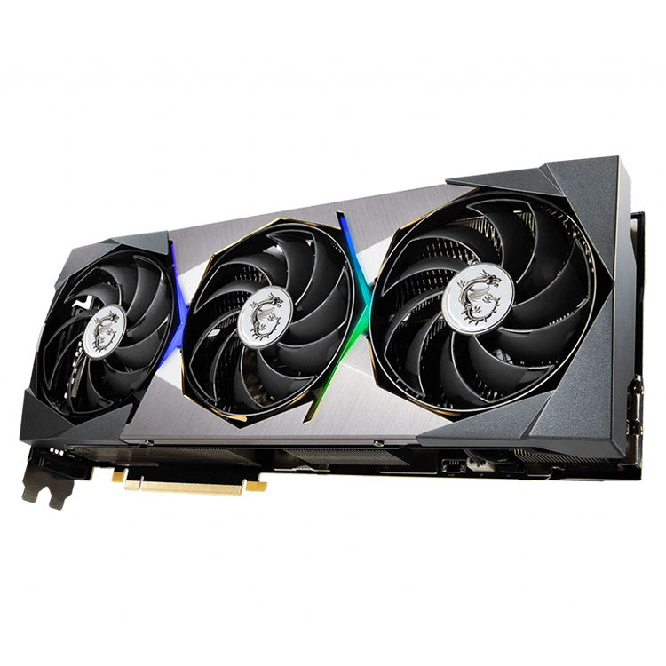 MSI NVIDIA GeForce RTX 3080 SUPRIM X 12G LHR Used Gaming Graphics Card GDDR6X RTX 3060 Ti 3070 3080 3090 Series RTX 3080