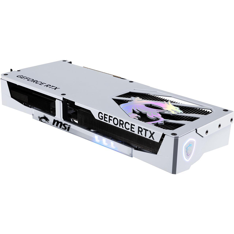 MSI GeForce RTX 5070 12G GAMING TRIO OC WHITE Esports Game Design Intelligent Learning Independent Graphics Card