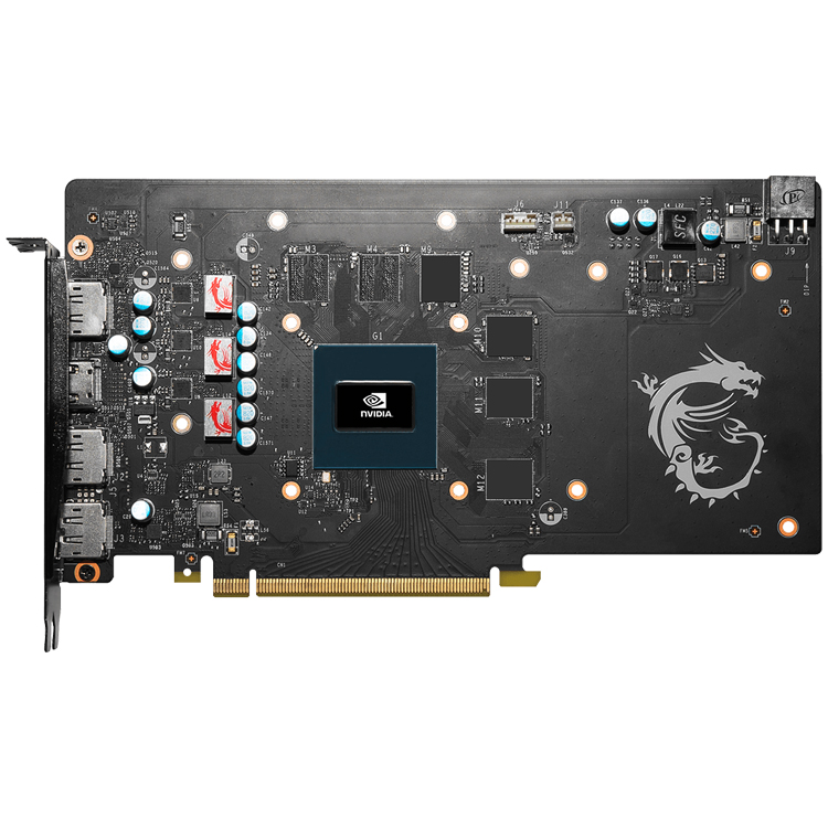 MSI NVIDIA GeForce GTX 1650 SUPER GAMING with 4GB GDDR6 128-bit Memory Support DisplayPort Graphics Card