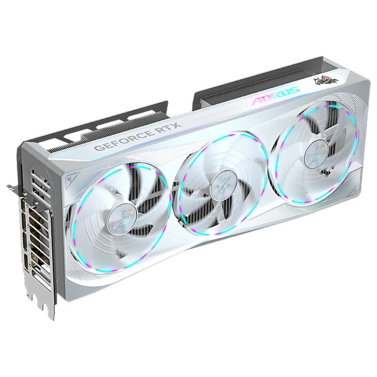 AORUS 5080 Graphics Card Super Carved White GeForce RTX 5080 AORUS MASTER ICE Esports AI GPU