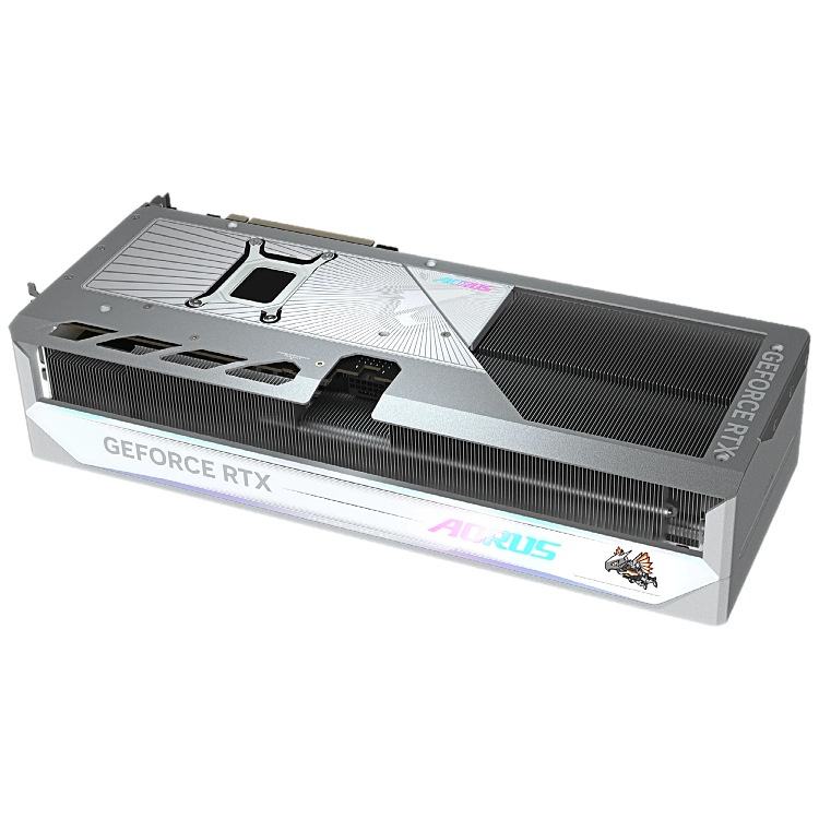 AORUS 5080 Graphics Card Super Carved White GeForce RTX 5080 AORUS MASTER ICE Esports AI GPU