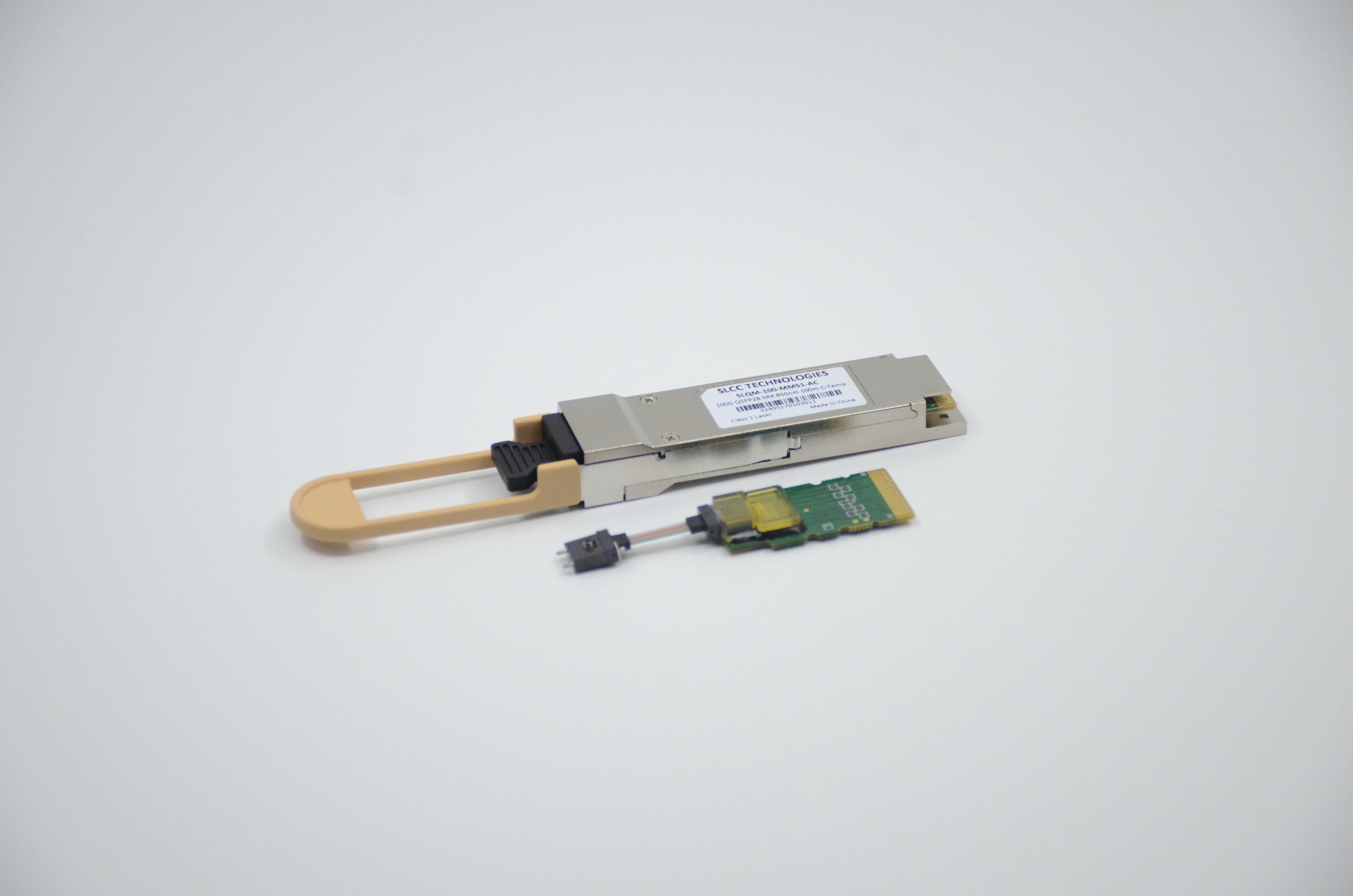 Factory Supply 100G QSFP28 SR4 100m 850nm MTP/MPO-12 MMF Optical Module for Datacenter Communication Switch NIC