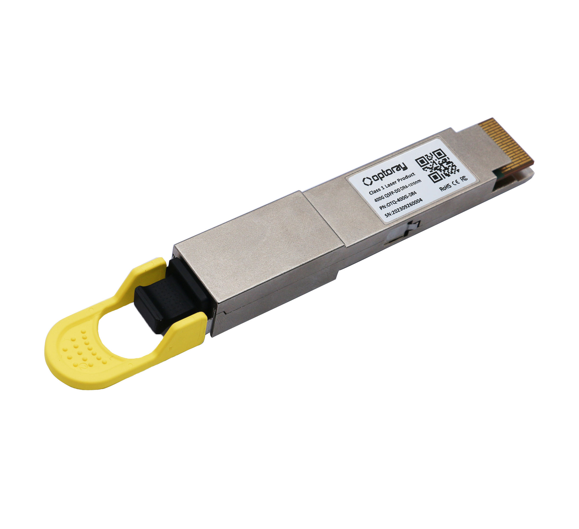 400G DR4 QSFP-DD Optical Transceiver Module High-Speed 1310nm 500m MPO Connector Used for SM Fiber Optic Network Media Converter