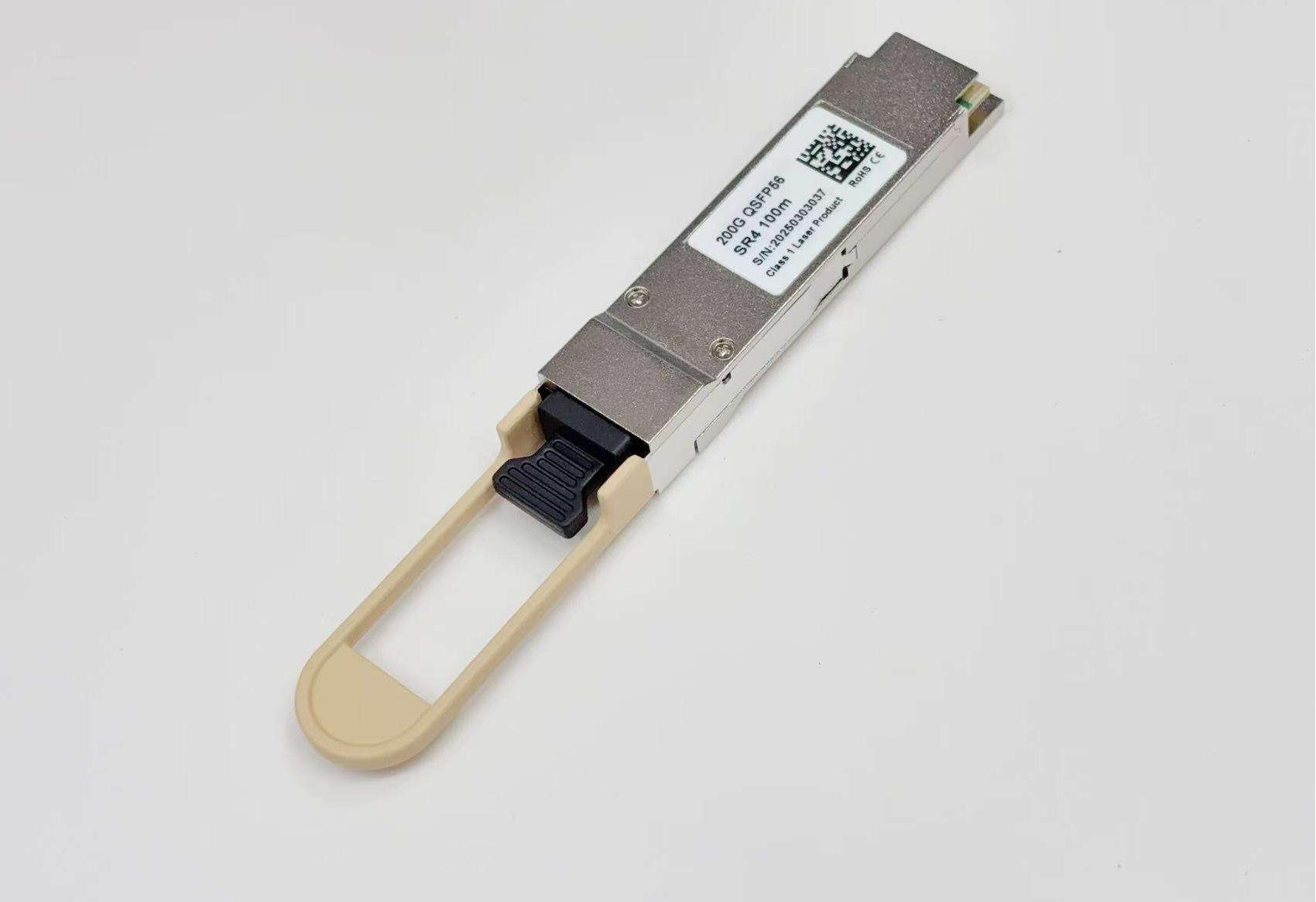 Fiber SFP Transceiver Module QSFP56 200G SR4 MPO 100M SFP Optical Transceivers
