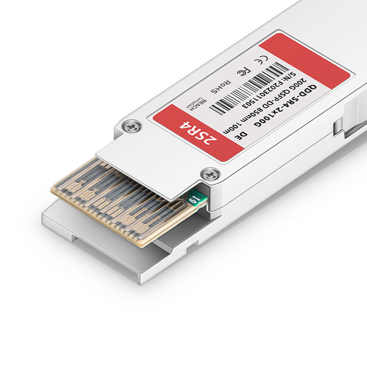 Mellanox MMA1T00-HS Compatible 200G SR4 QSFP56 PAM4 850nm 100m DOM MTP/MPO-12 InfiniBand HDR Transceiver Module for MMF