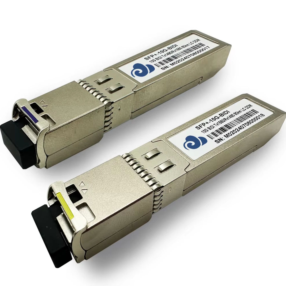 10G SFP+ BIDI 80KM 1490nm/1550nm DDM LC Optical Transceiver Modules Fiber Optic Equipment for Optimal Performance