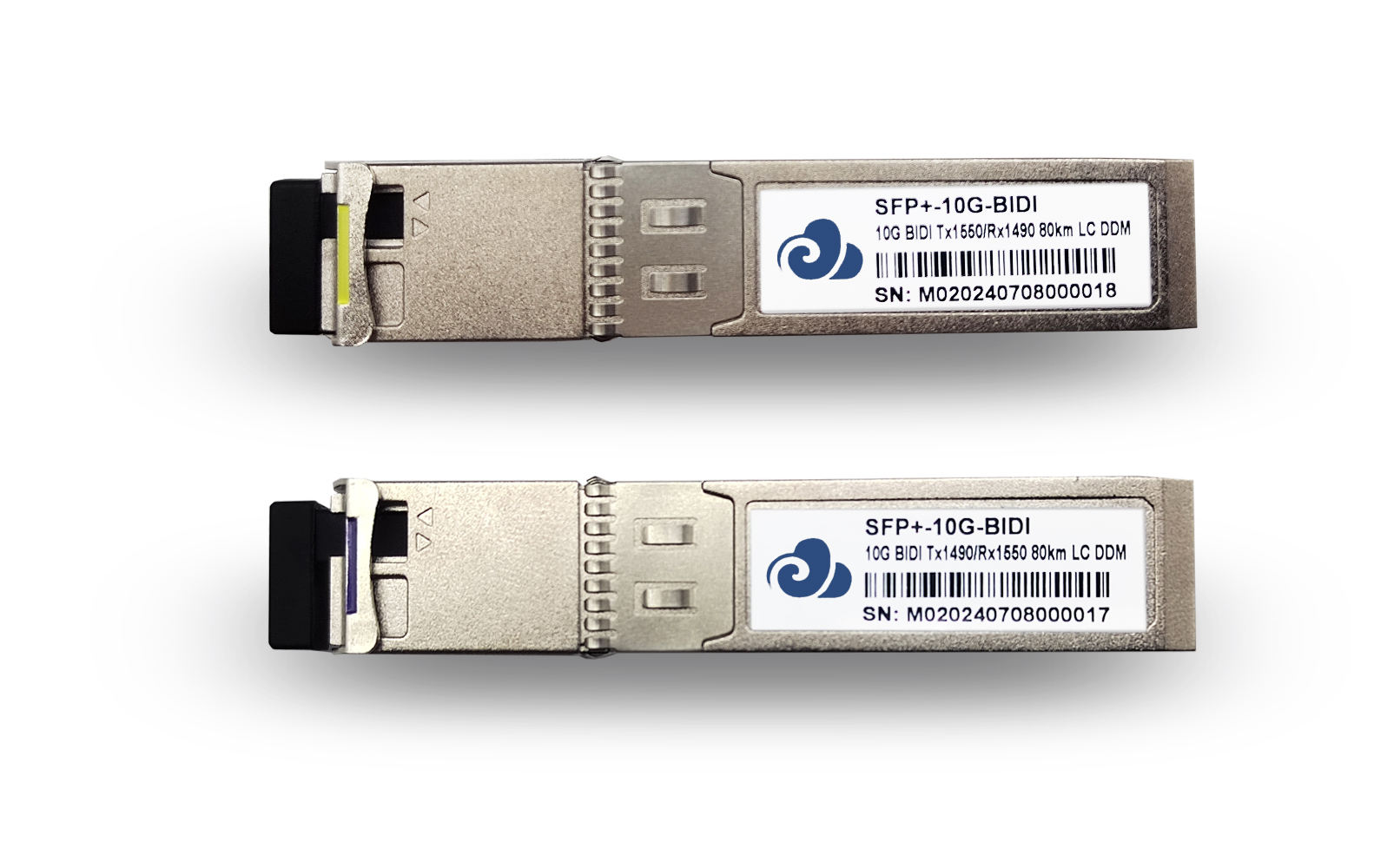 10G SFP+ BIDI 80KM 1490nm/1550nm DDM LC Optical Transceiver Modules Fiber Optic Equipment for Optimal Performance