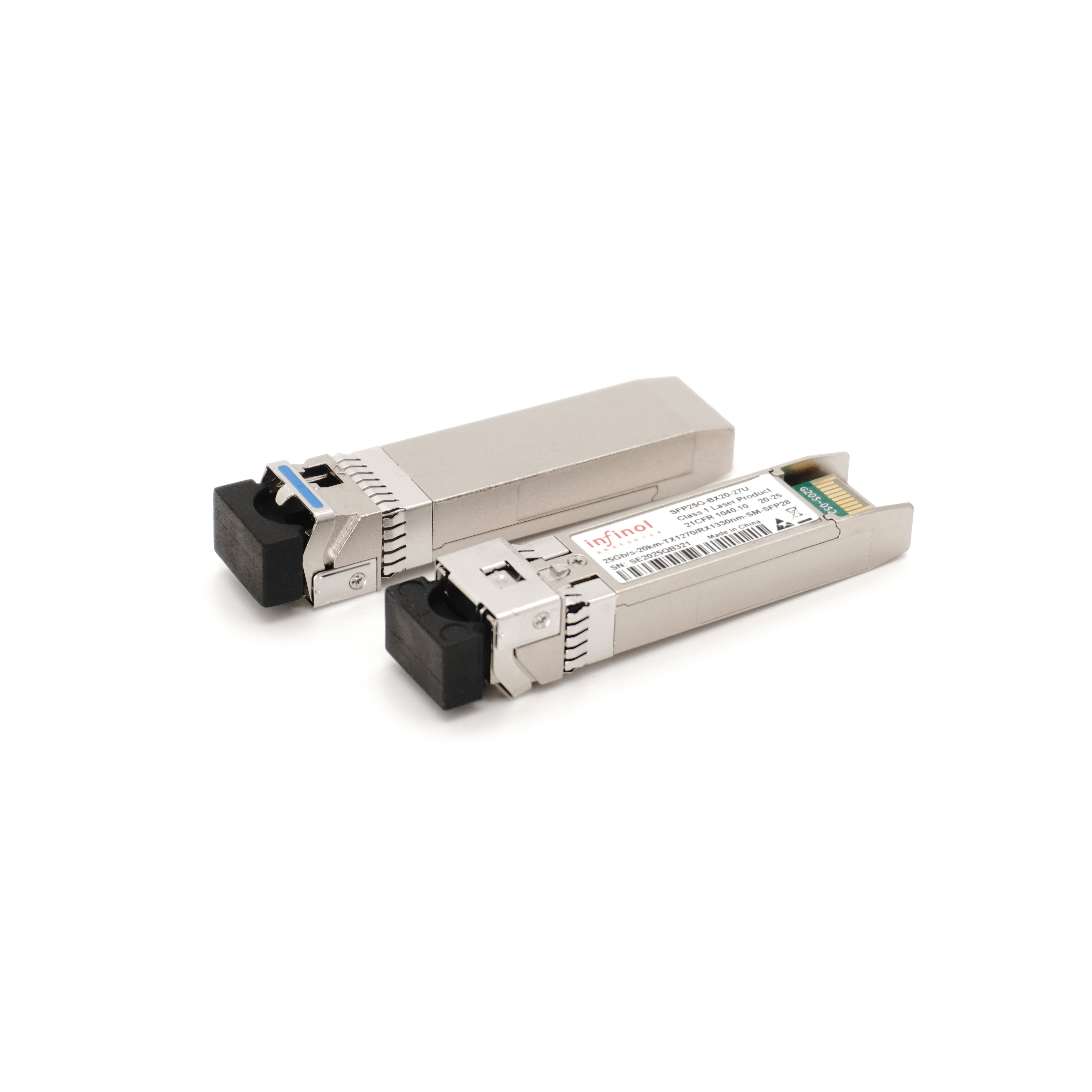 Competitively Priced 20KM DDM SFP28 25G Optical Transceiver Module 25G 1270/1330nm BIDI Smart Sfp for 4G Wi-Fi 3G Networks