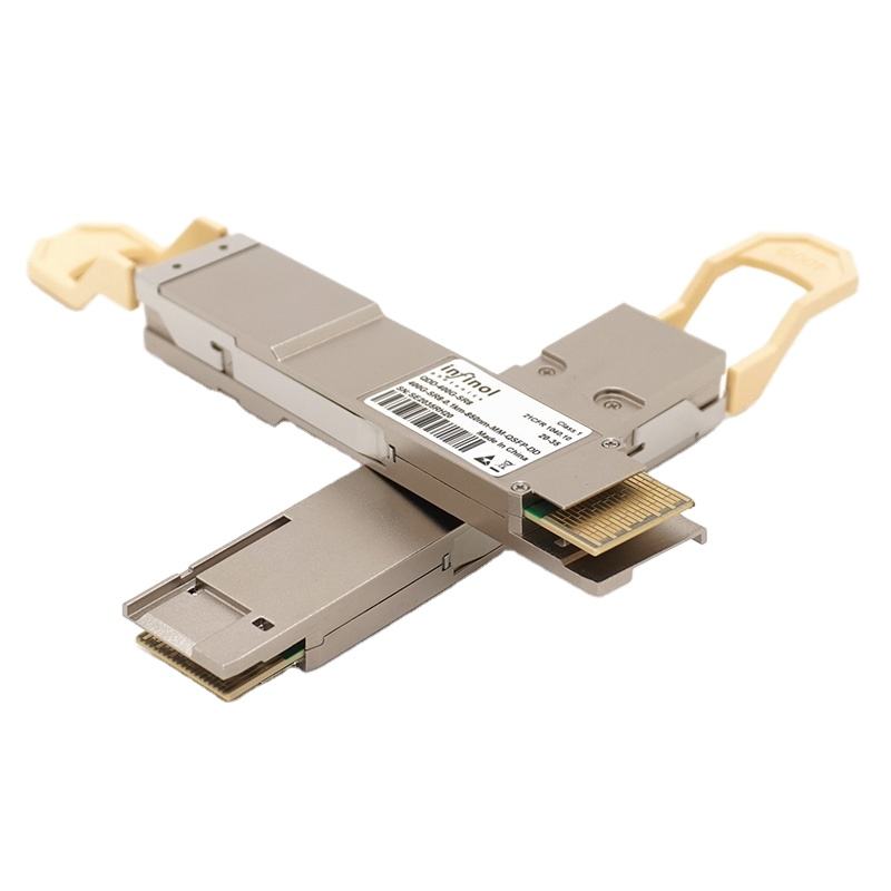 For Cisco NCS1000 Compatible 400G PLR4 QSFP-DD Optical Transceiver Module Single Mode 1310nm 10KM MPO-12 Fiber Optic Equipment
