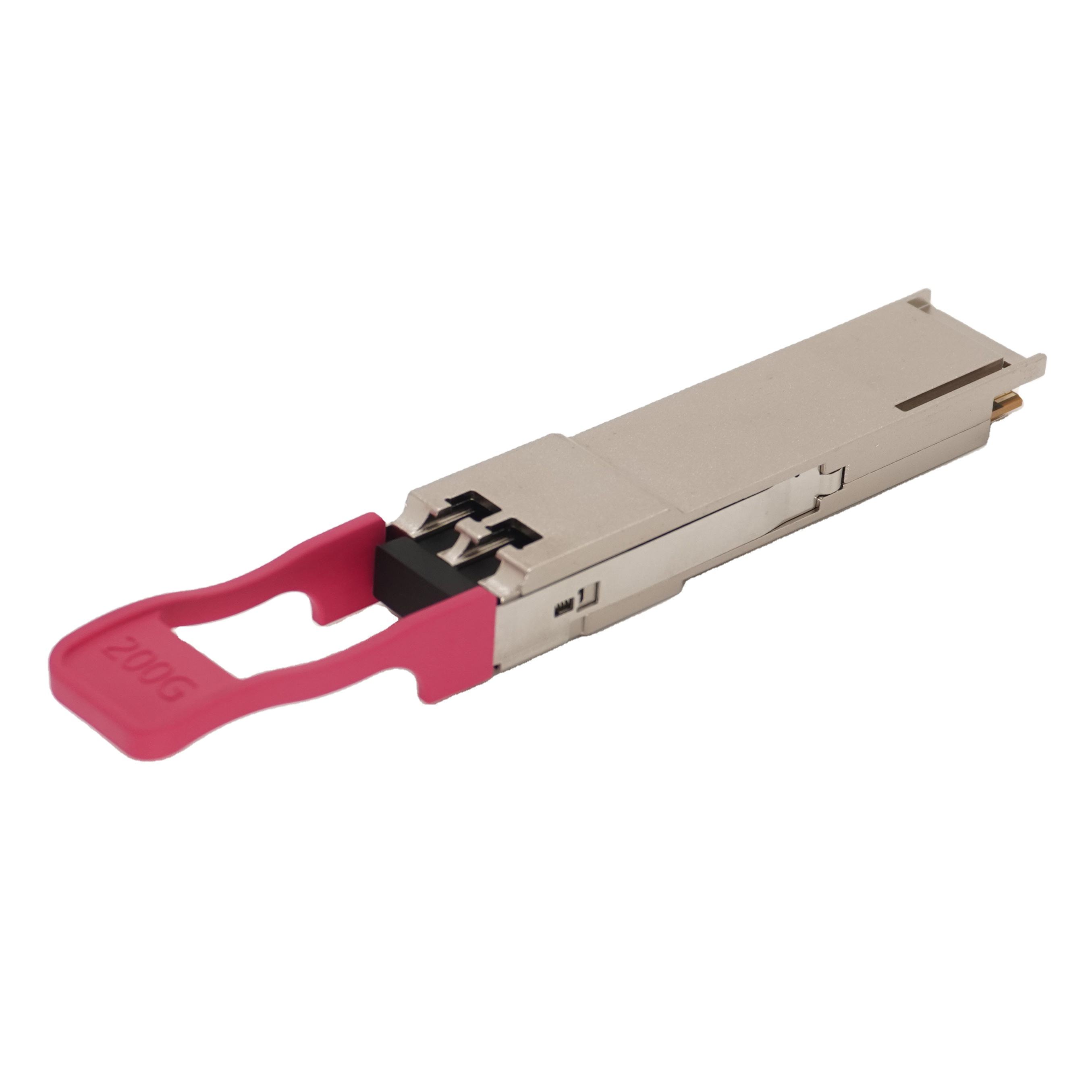 Factory Direct 200G QSFP56 FR4 Optical Transceiver LC QSFP Module 1270-1330nm 2KM for WiFi 4G 3G Fiber Optic Networks