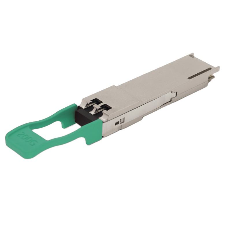 200GBASE-DR4 QSFP56 Compatible Optical Transceiver Module LC 500M Connector MMF Fiber Optic Equipment for WiFi 4G 3G Networks