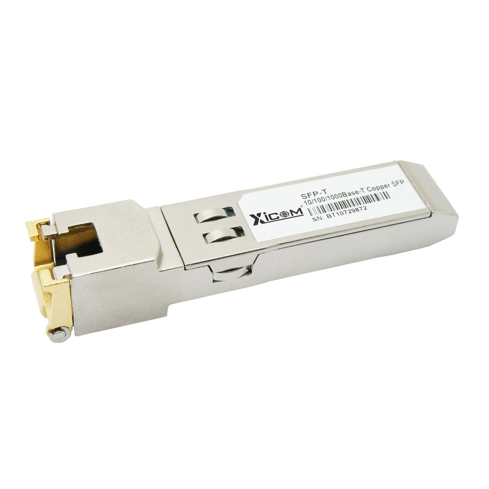 1G SFP To RJ45 Optical Module 1000BASE-T Copper SFP Module Compatible for Cisco/Mikrotik Ethernet Optic Switch