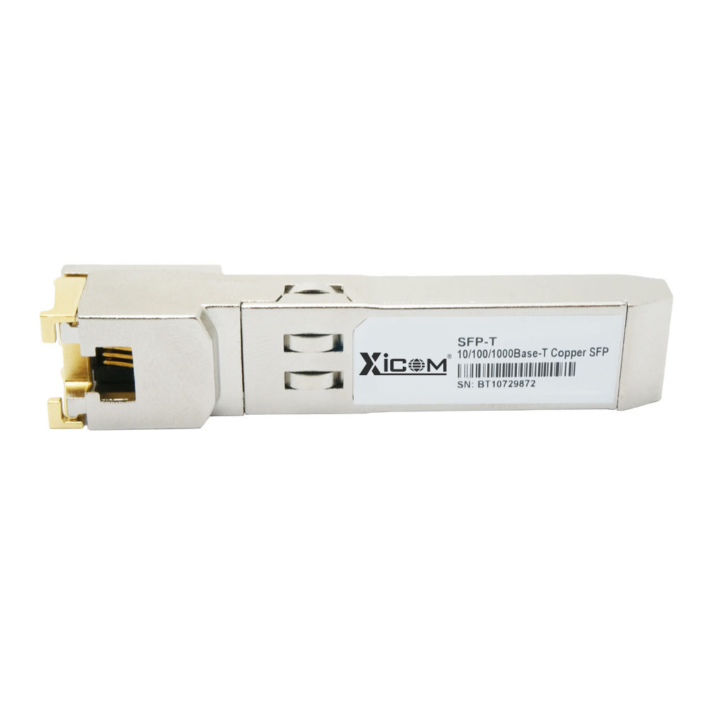 1G SFP To RJ45 Optical Module 1000BASE-T Copper SFP Module Compatible for Cisco/Mikrotik Ethernet Optic Switch