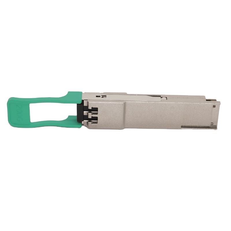 200GBASE-DR4 QSFP56 Compatible Optical Transceiver Module LC 500M Connector MMF Fiber Optic Equipment for WiFi 4G 3G Networks
