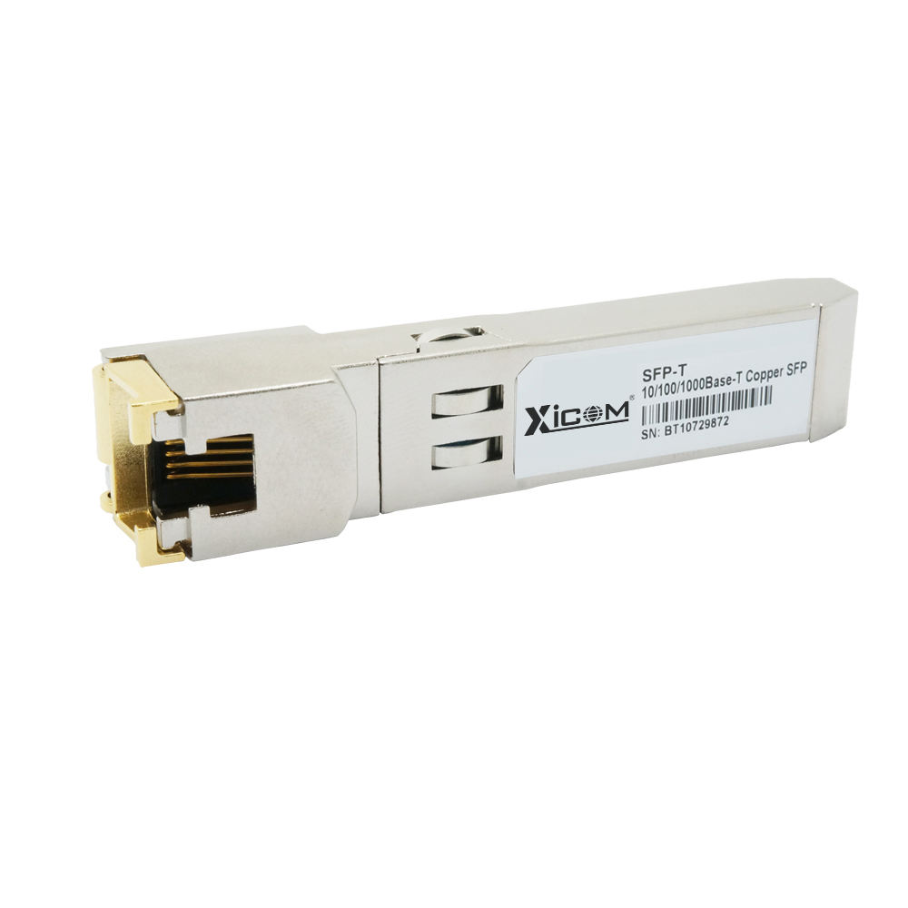 1G SFP To RJ45 Optical Module 1000BASE-T Copper SFP Module Compatible for Cisco/Mikrotik Ethernet Optic Switch
