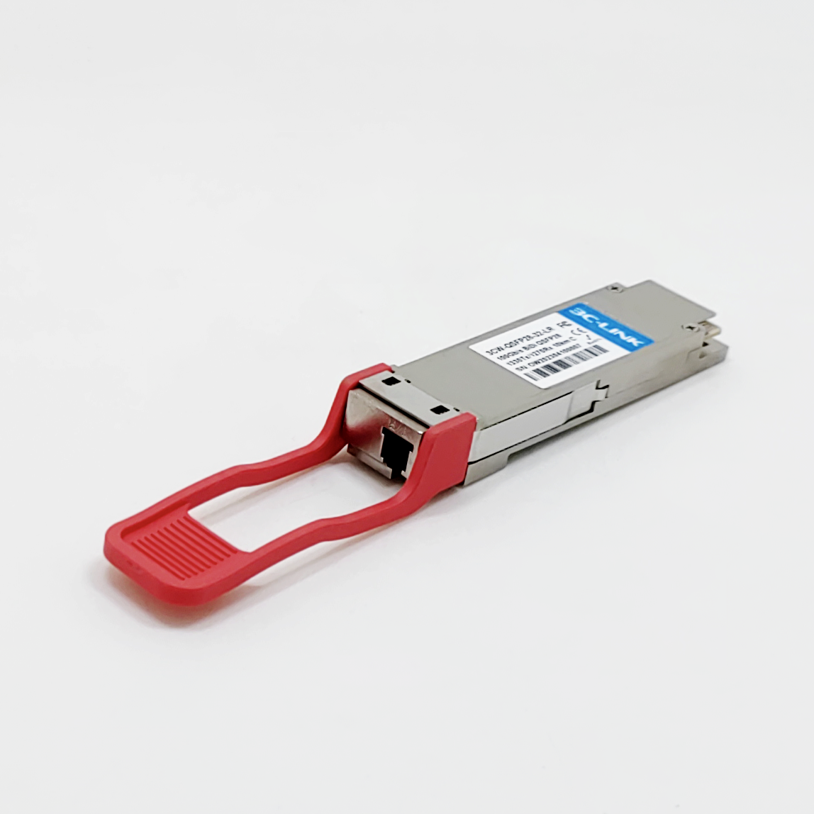 QSFP28 100G BIDI Optical Transceiver SFP Hot Pluggable Simplex LC Connector Single Mode 100 Gigabit Ethernet