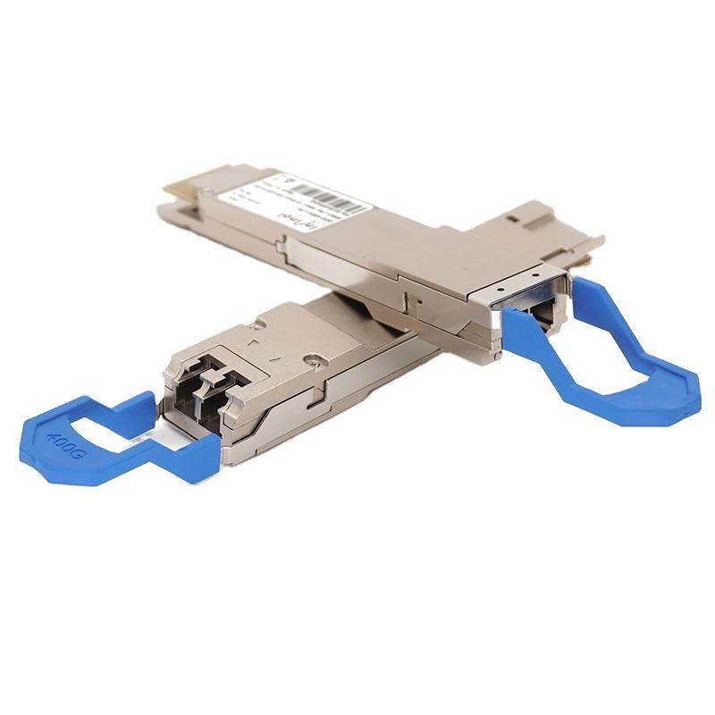 QDD-400G-LR4-S 400GBASE QSFP-DD Optical Transceiver Module 1310nm 10km DOM Duplex LC SMF 400G Fiber Optic Transceivers