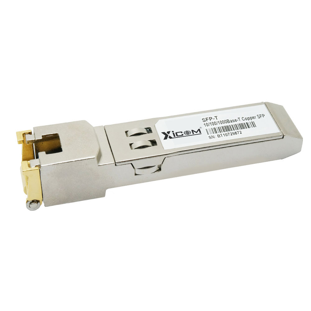 1G SFP To RJ45 Optical Module 1000BASE-T Copper SFP Module Compatible for Cisco/Mikrotik Ethernet Optic Switch