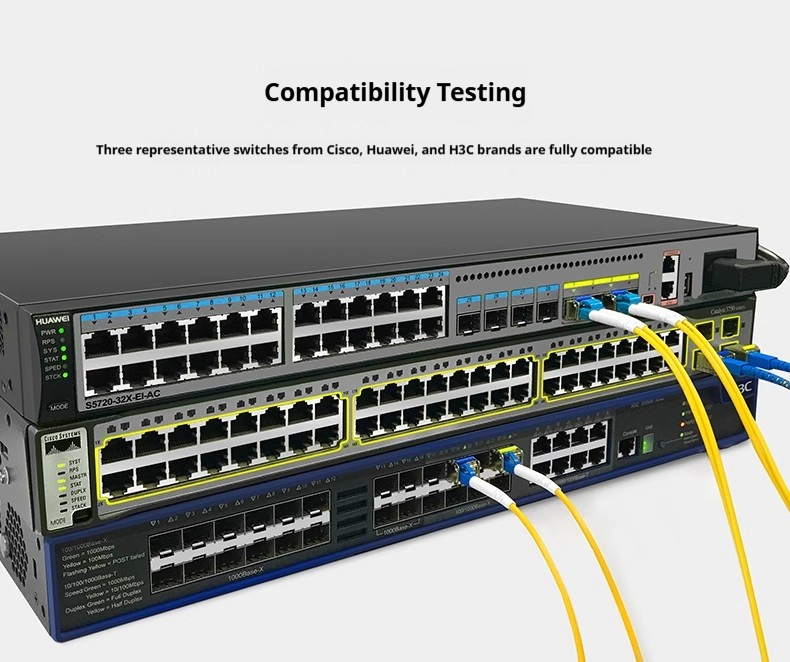 SFP optical module: 20-kilometer Gigabit single-mode single-fiber LC optical module, LC single-core optical fiber module, single-mode optical