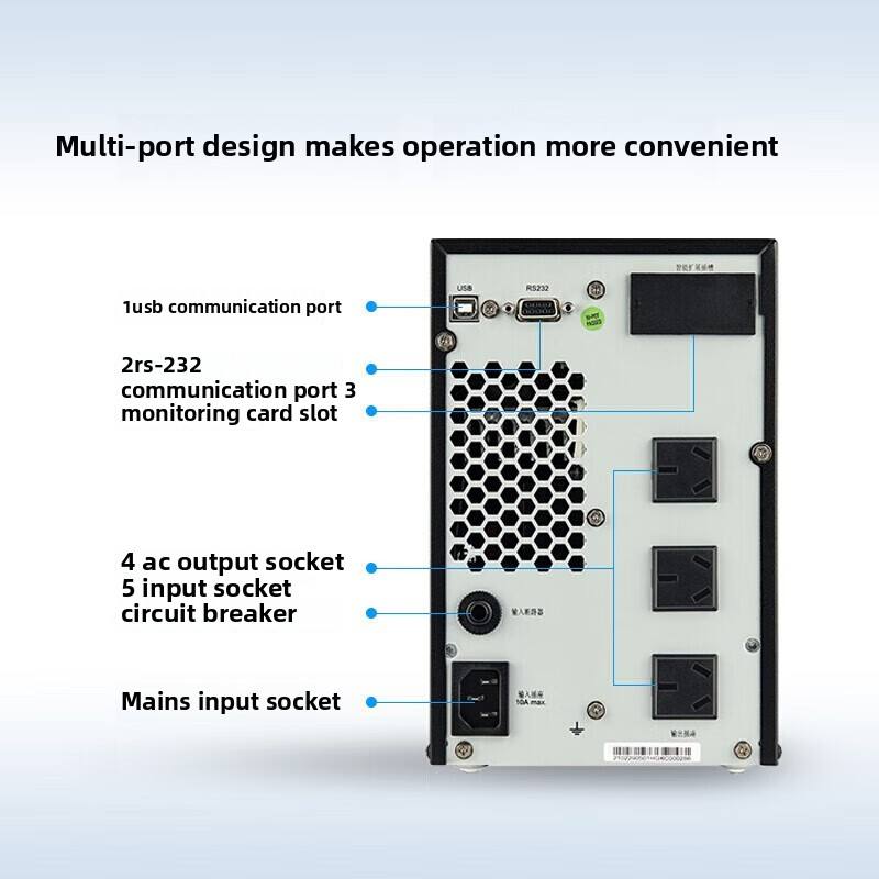 UPS Hua Wei 2000-A Series 1KVA Online Stable Voltage Backup Power Supply 2000-A-1KTTS/1KVA/800W