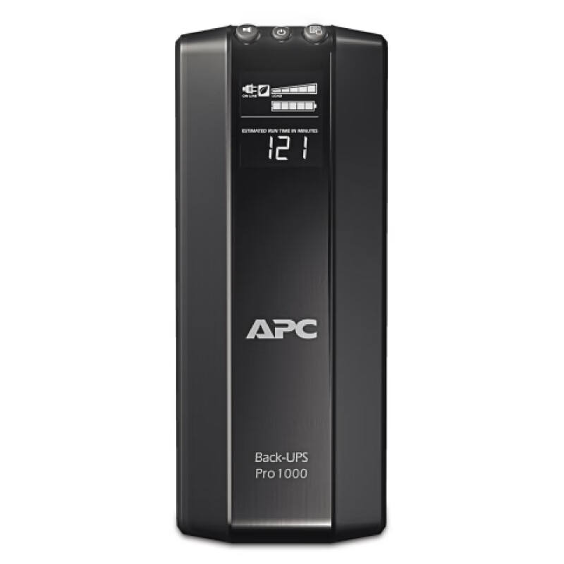 APC Schneider BR1000G-CN UPS Uninterruptible Power Supply Silent LCD Display Intelligent Voltage Regulator 600W/1000VA