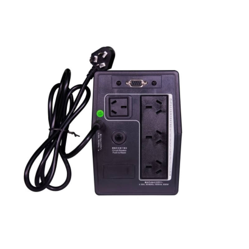 APC Schneider BP1000CH Ups Uninterruptible Power Supply 600W/1000VA Surge protection Computer Office Backup