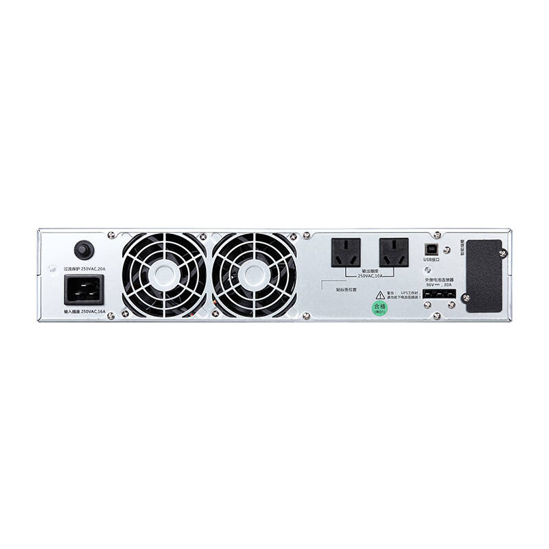 Santak Uninterruptible Power Supply 3000Va/2400W External Battery Long-Lasting Machine C3Krs Rack Mounted Online Ups