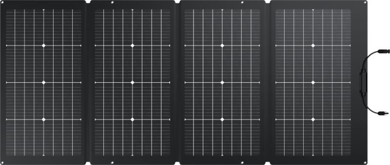 ECOFLOW DELTA 3 + 160W Solar Panel Series Portable Power Station Solar Generator Charging Equipment Power Distribution